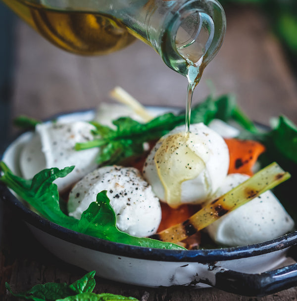 Mozzarella, Trufas y Parmesano