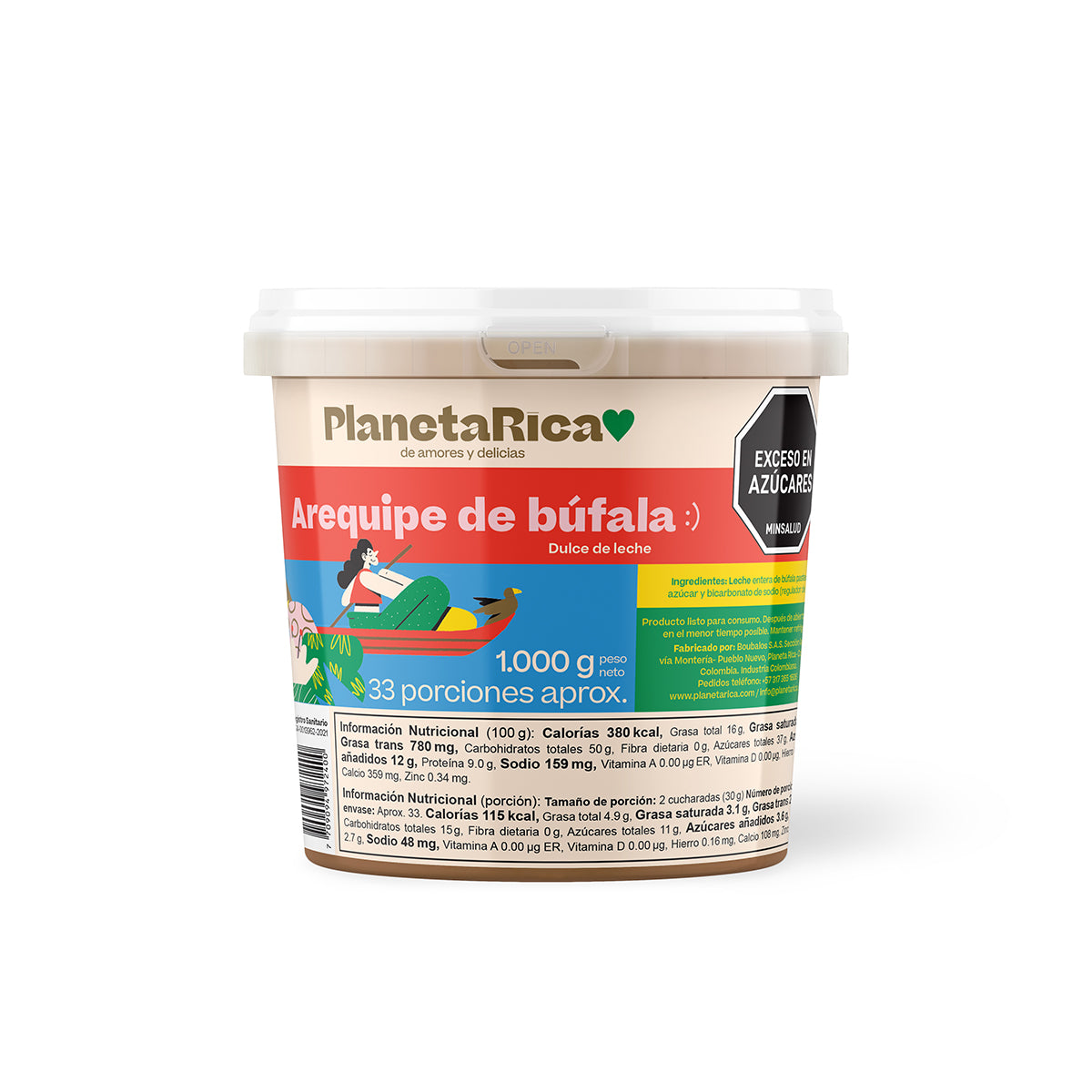 Arequipe leche de Búfala x 1000g