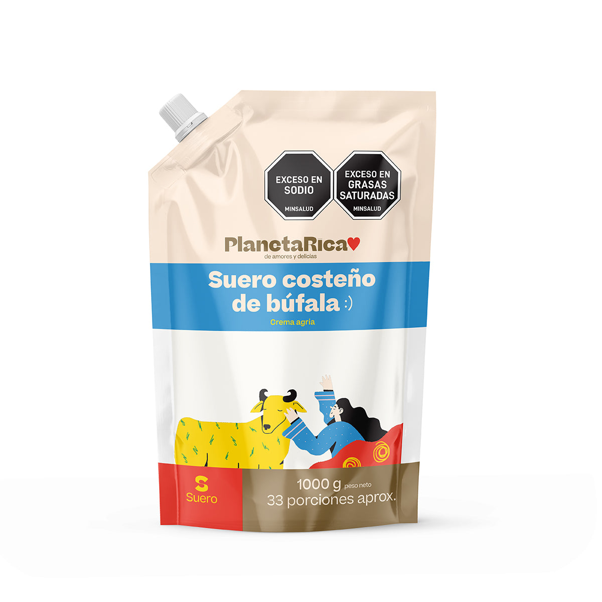 Suero Costeño leche de Búfala - x 1000g