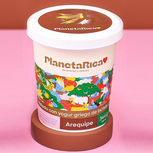 Helado con yogur de Búfala - Arequipe x 500g
