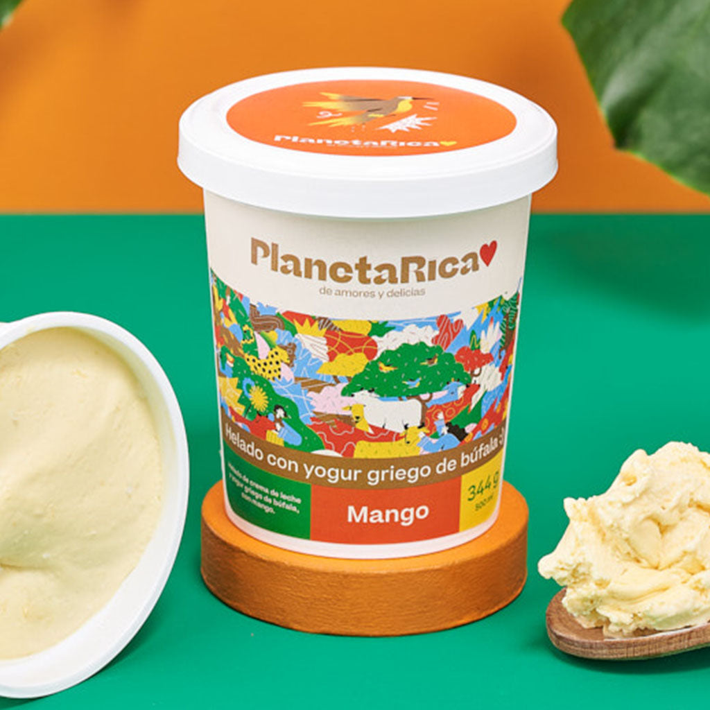 Helado con yogur de Búfala - Mango x 500g