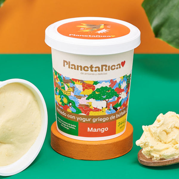 Helado con yogur de Búfala - Mango x 500g