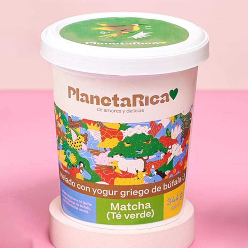 Helado con yogur de Búfala - Matcha x 500g