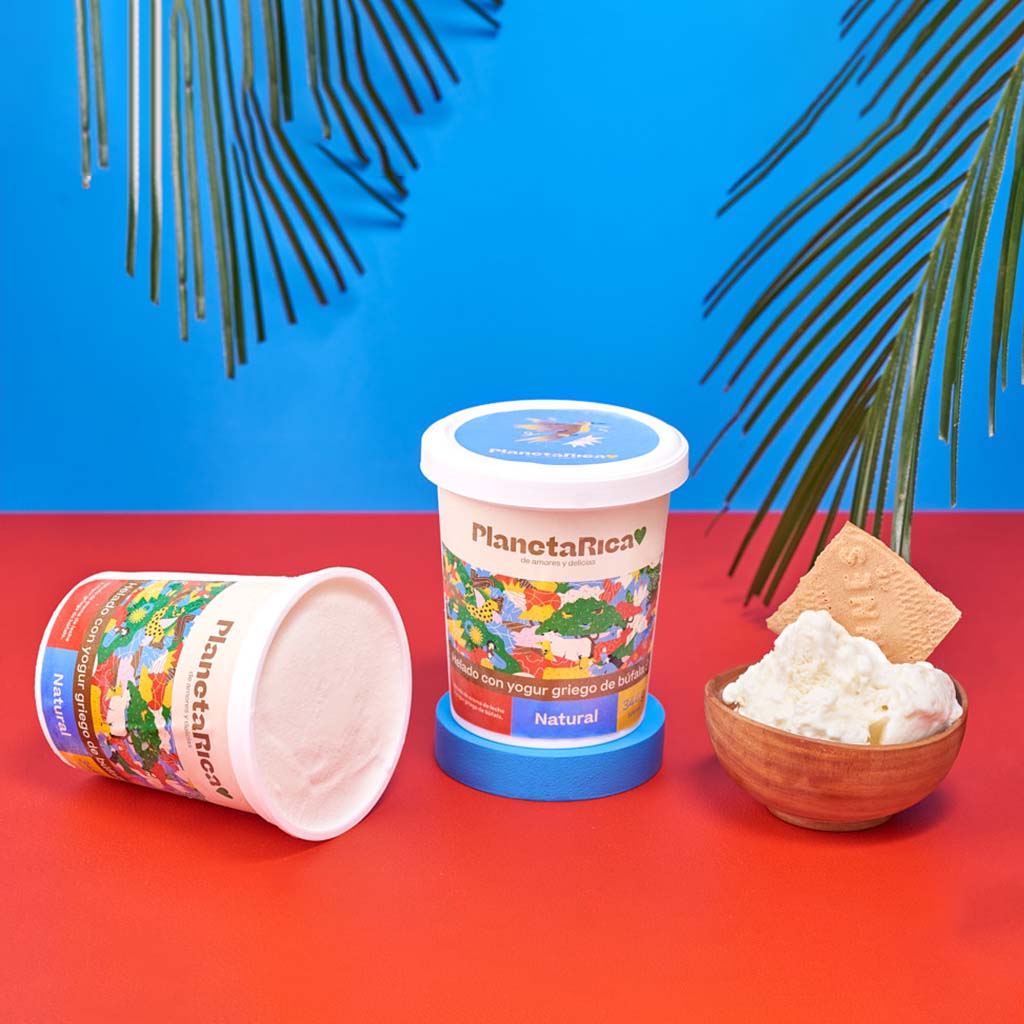 Helado con yogur de Búfala - Natural x 500g