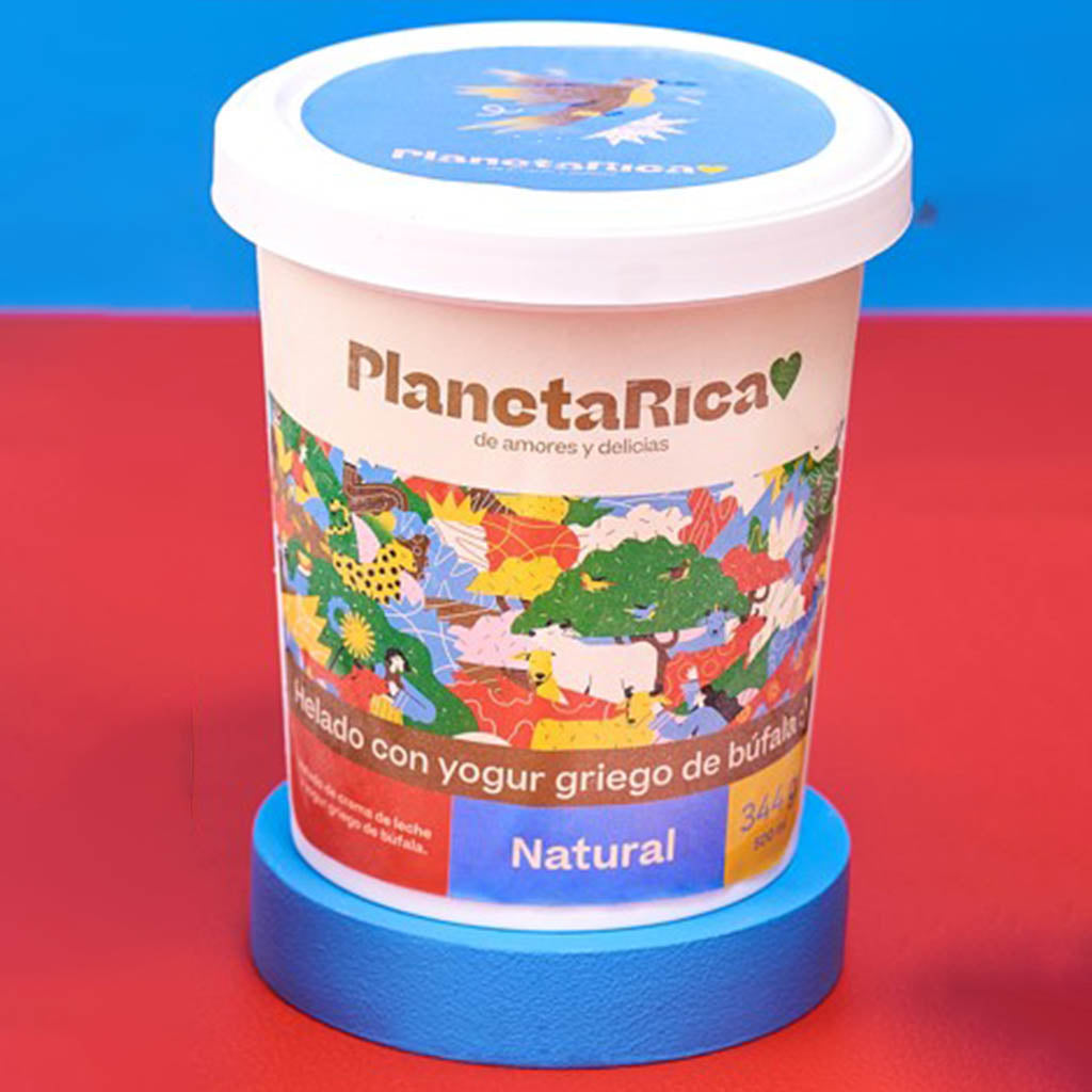 Helado con yogur de Búfala - Natural x 500g