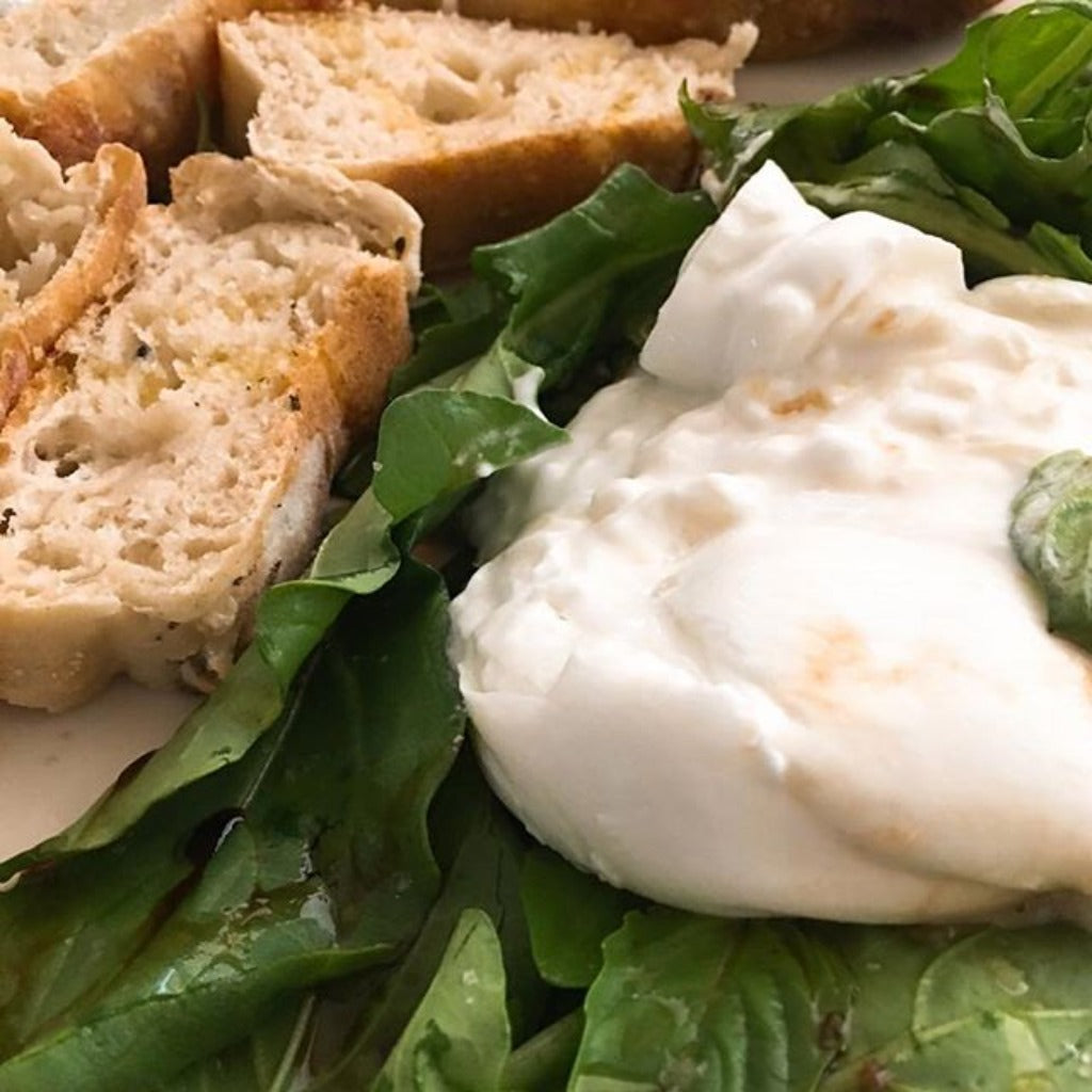 lacteos planetarica ensalada verde con burrata